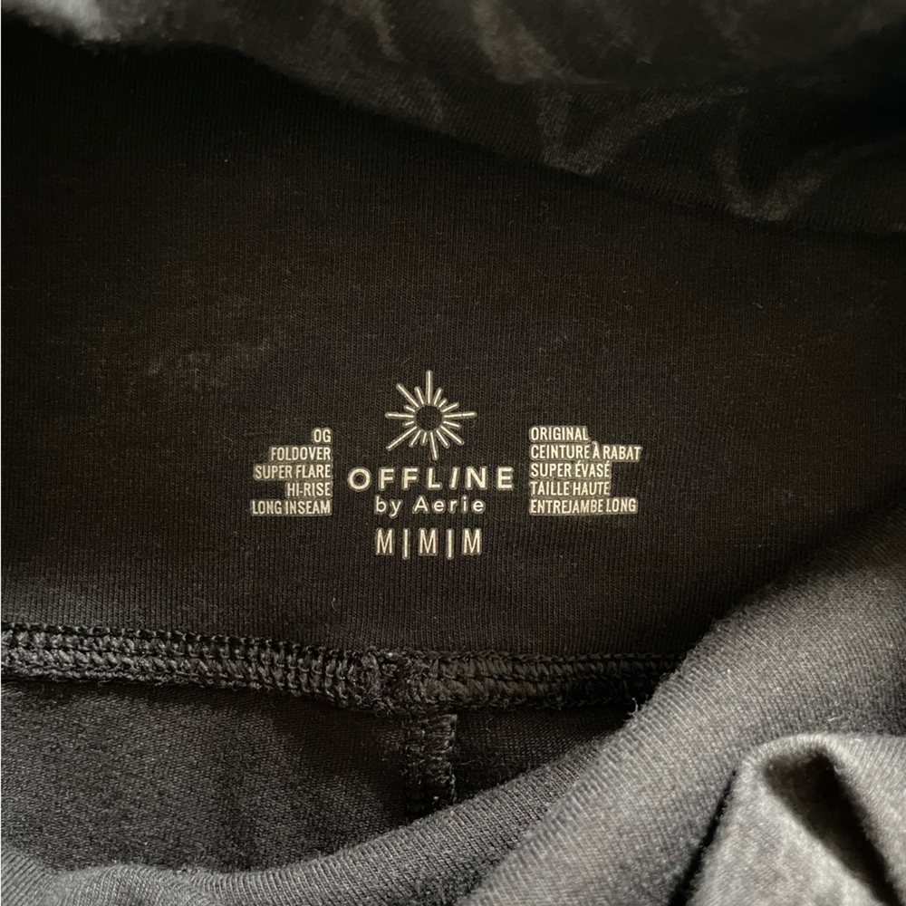 Aerie Fold-over Flare Leggings - Picture 2 of 3